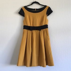 ASOS Mustard Yellow Mini Dress